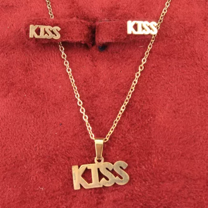 خرید نیم ست استیل طرح KISS